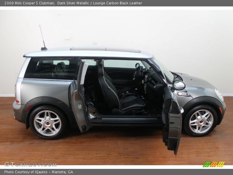 Dark Silver Metallic / Lounge Carbon Black Leather 2009 Mini Cooper S Clubman