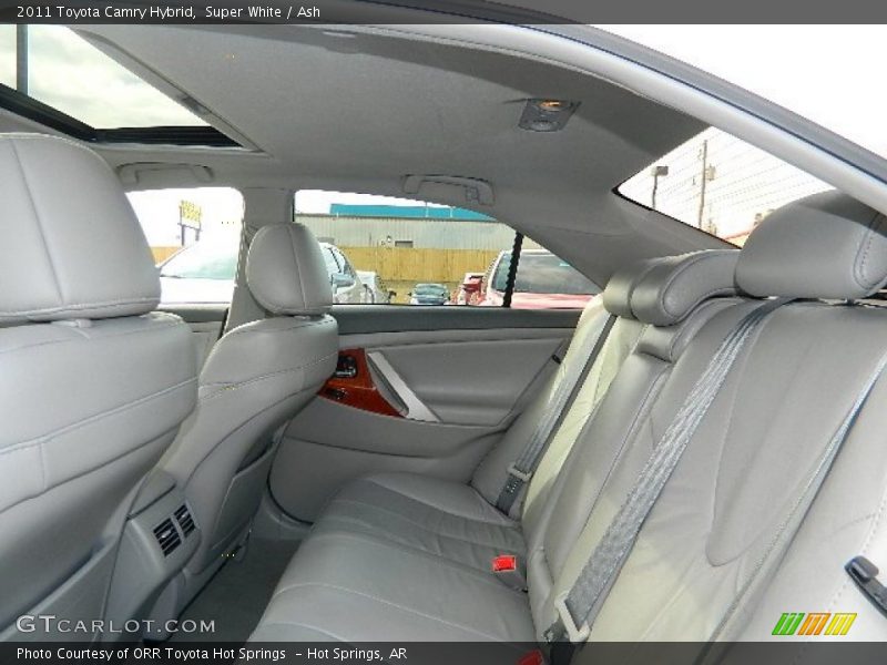Super White / Ash 2011 Toyota Camry Hybrid