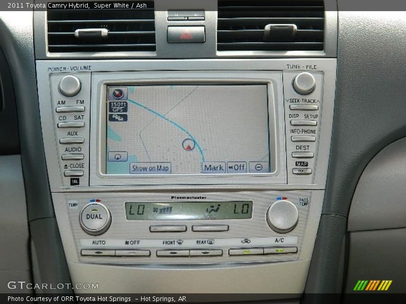 Super White / Ash 2011 Toyota Camry Hybrid