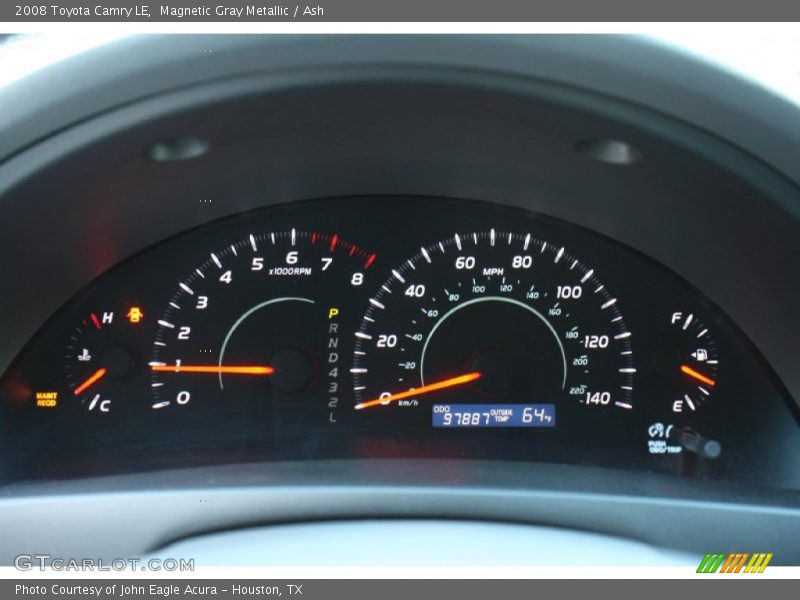 Magnetic Gray Metallic / Ash 2008 Toyota Camry LE