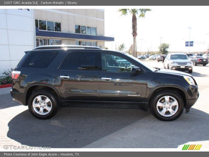 Carbon Metallic / Ebony 2007 GMC Acadia SLE