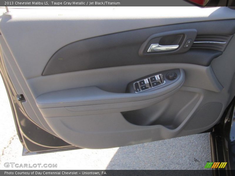 Taupe Gray Metallic / Jet Black/Titanium 2013 Chevrolet Malibu LS