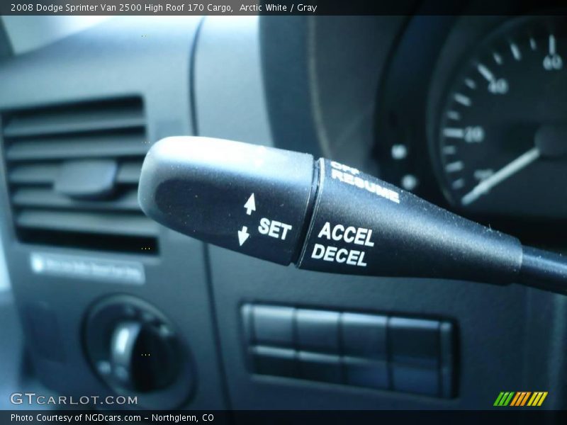 Arctic White / Gray 2008 Dodge Sprinter Van 2500 High Roof 170 Cargo
