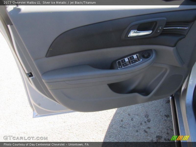 Silver Ice Metallic / Jet Black/Titanium 2013 Chevrolet Malibu LS
