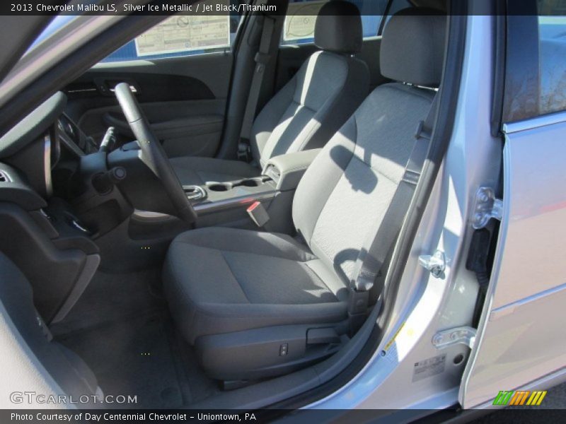 Silver Ice Metallic / Jet Black/Titanium 2013 Chevrolet Malibu LS