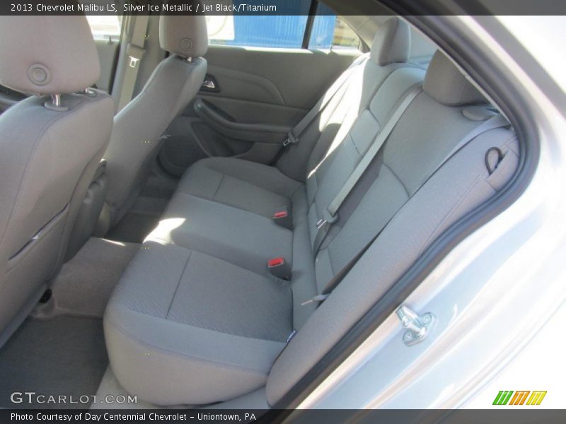 Silver Ice Metallic / Jet Black/Titanium 2013 Chevrolet Malibu LS