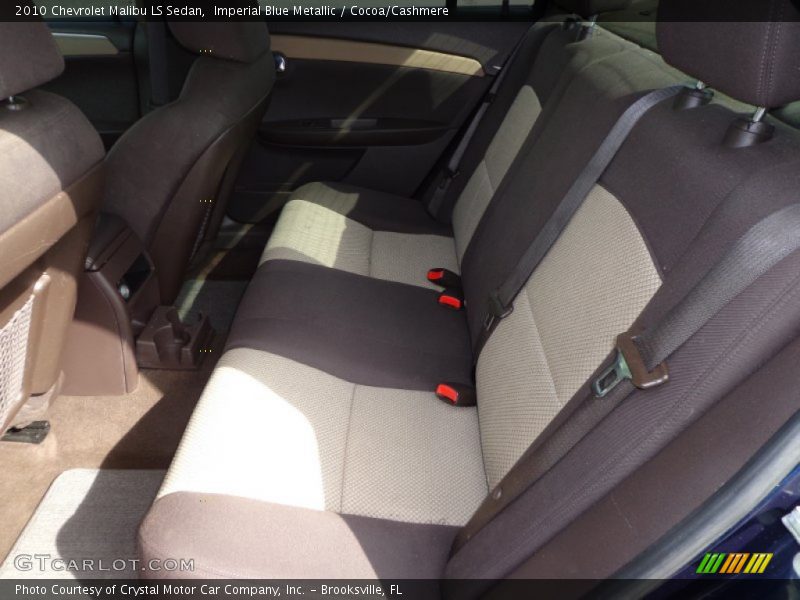 Imperial Blue Metallic / Cocoa/Cashmere 2010 Chevrolet Malibu LS Sedan