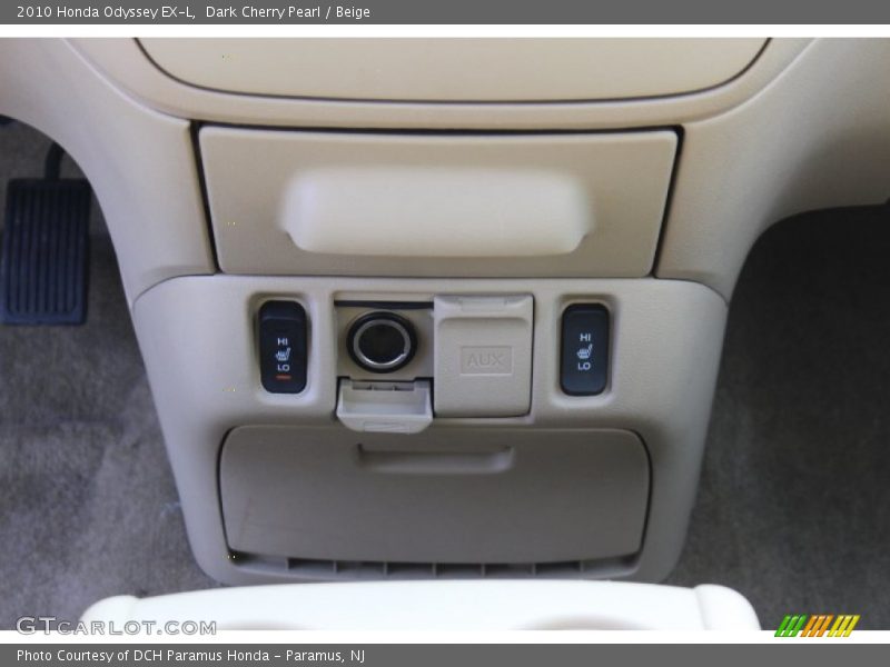Dark Cherry Pearl / Beige 2010 Honda Odyssey EX-L
