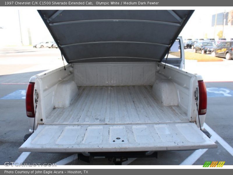 Olympic White / Medium Dark Pewter 1997 Chevrolet C/K C1500 Silverado Extended Cab