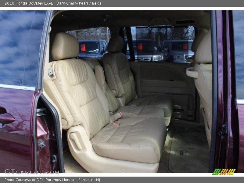 Dark Cherry Pearl / Beige 2010 Honda Odyssey EX-L