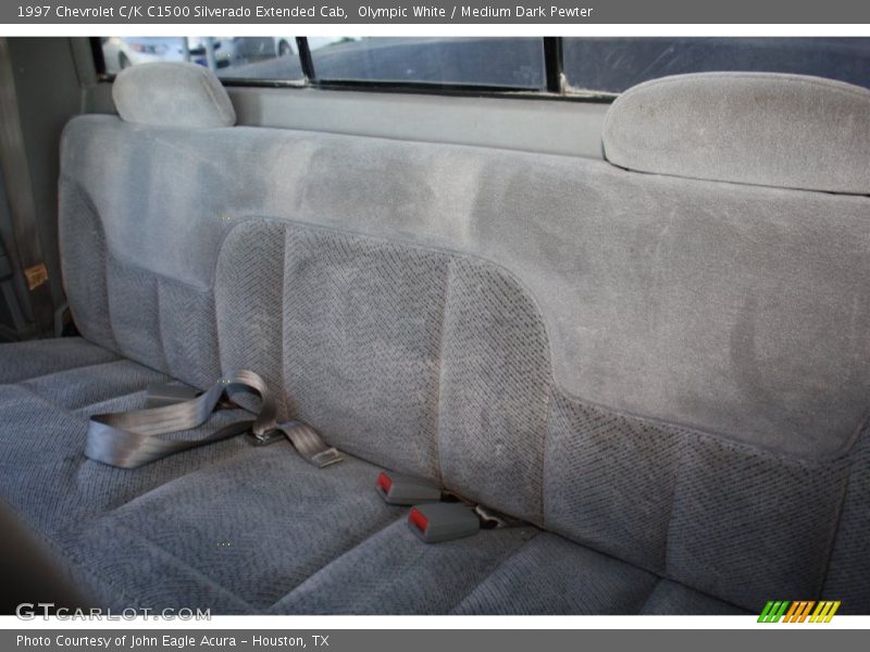 Olympic White / Medium Dark Pewter 1997 Chevrolet C/K C1500 Silverado Extended Cab