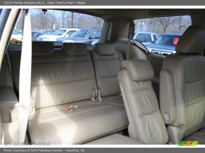 Dark Cherry Pearl / Beige 2010 Honda Odyssey EX-L