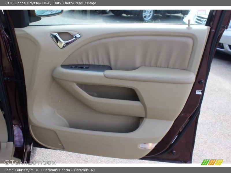 Dark Cherry Pearl / Beige 2010 Honda Odyssey EX-L