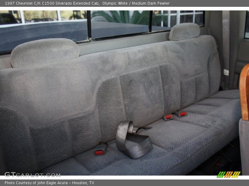 Olympic White / Medium Dark Pewter 1997 Chevrolet C/K C1500 Silverado Extended Cab