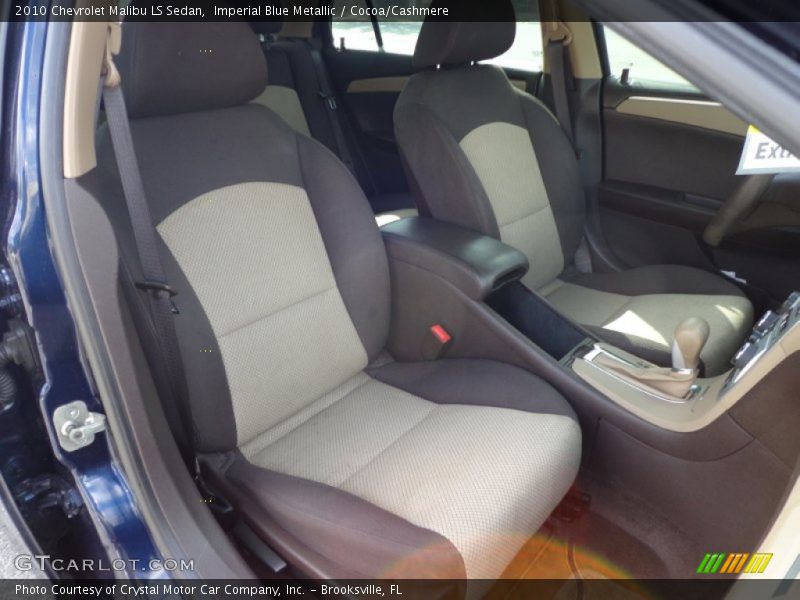 Imperial Blue Metallic / Cocoa/Cashmere 2010 Chevrolet Malibu LS Sedan