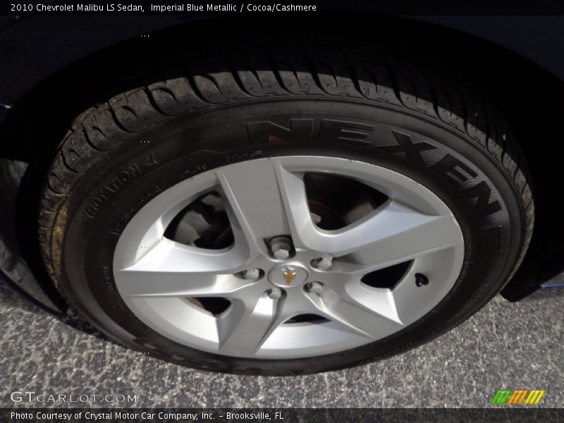 Imperial Blue Metallic / Cocoa/Cashmere 2010 Chevrolet Malibu LS Sedan
