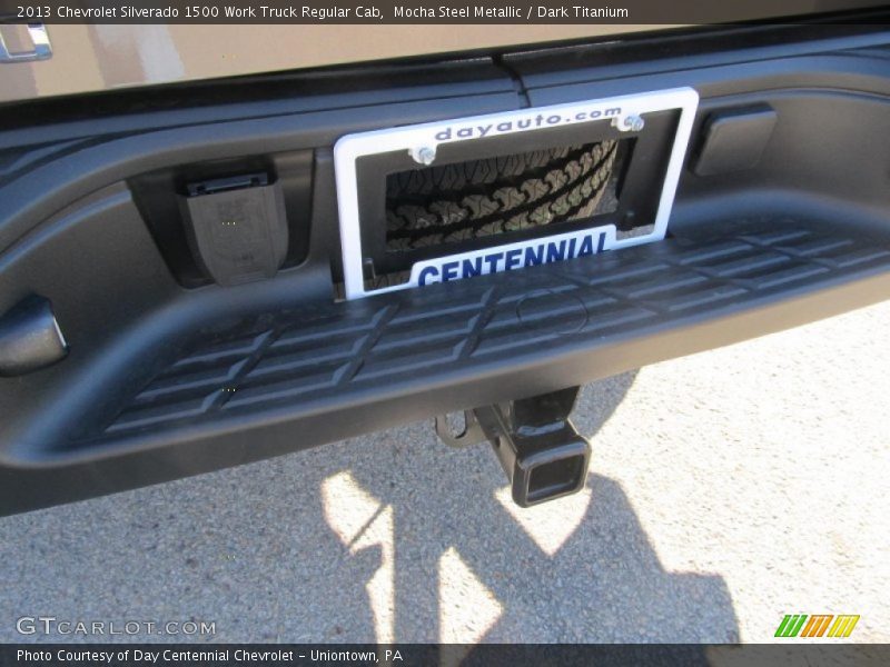 Mocha Steel Metallic / Dark Titanium 2013 Chevrolet Silverado 1500 Work Truck Regular Cab