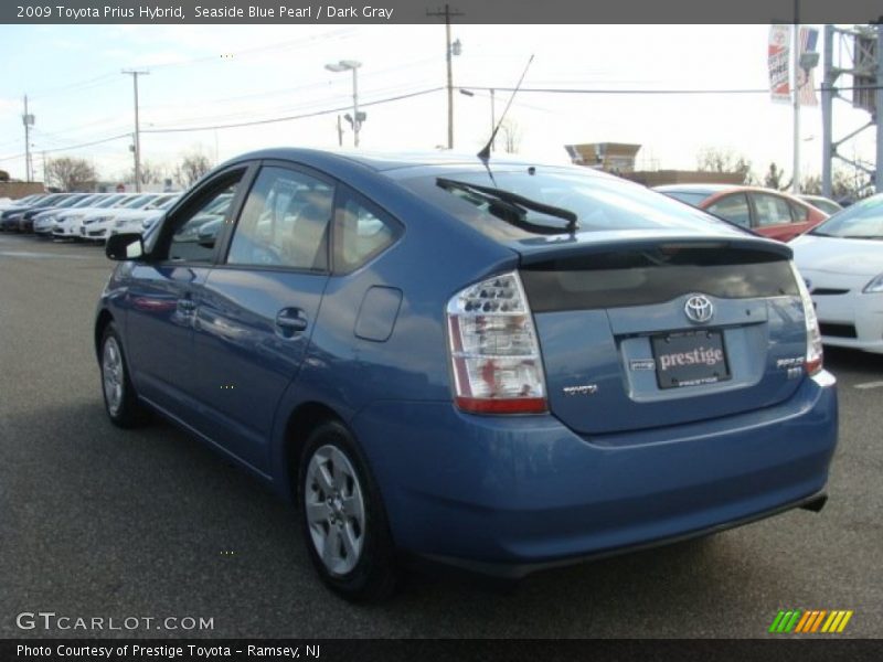 Seaside Blue Pearl / Dark Gray 2009 Toyota Prius Hybrid