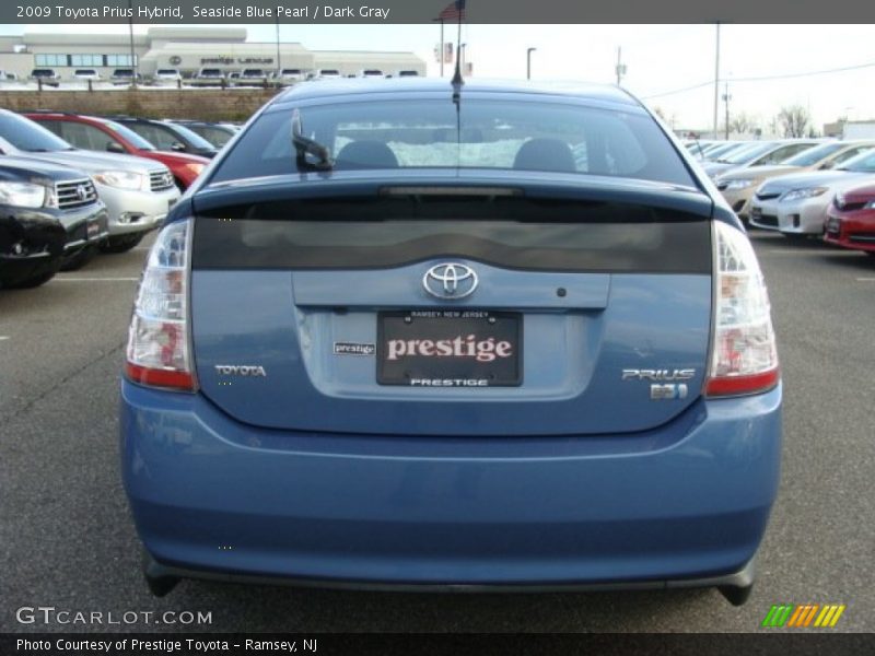 Seaside Blue Pearl / Dark Gray 2009 Toyota Prius Hybrid