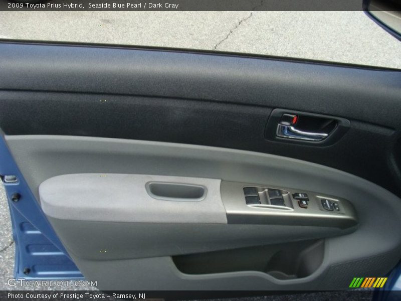 Seaside Blue Pearl / Dark Gray 2009 Toyota Prius Hybrid