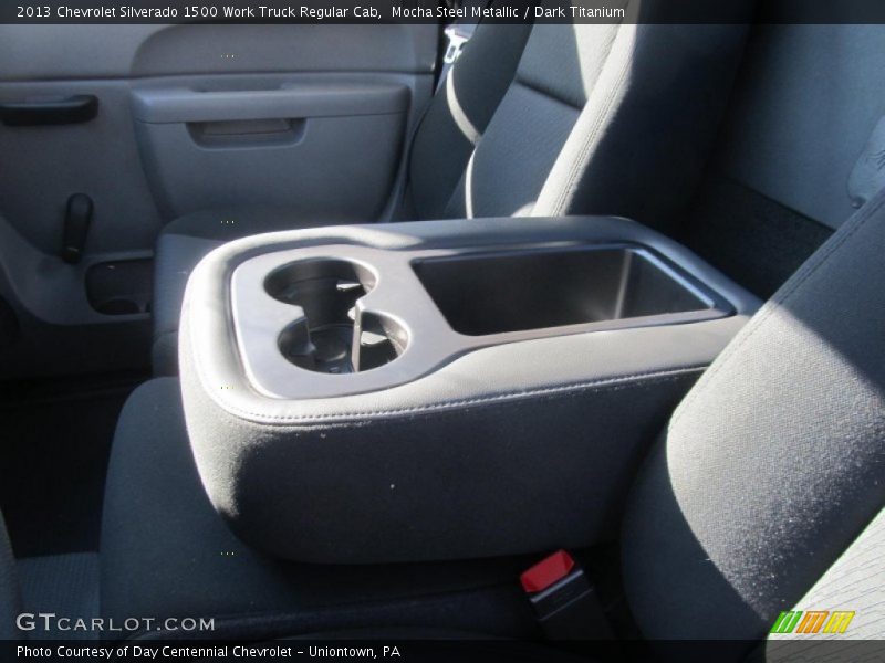 Mocha Steel Metallic / Dark Titanium 2013 Chevrolet Silverado 1500 Work Truck Regular Cab