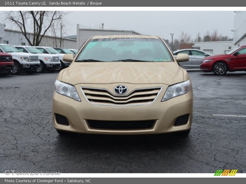 Sandy Beach Metallic / Bisque 2011 Toyota Camry LE