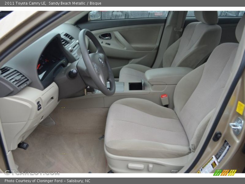 Sandy Beach Metallic / Bisque 2011 Toyota Camry LE