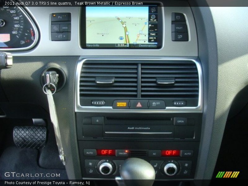 Navigation of 2011 Q7 3.0 TFSI S line quattro
