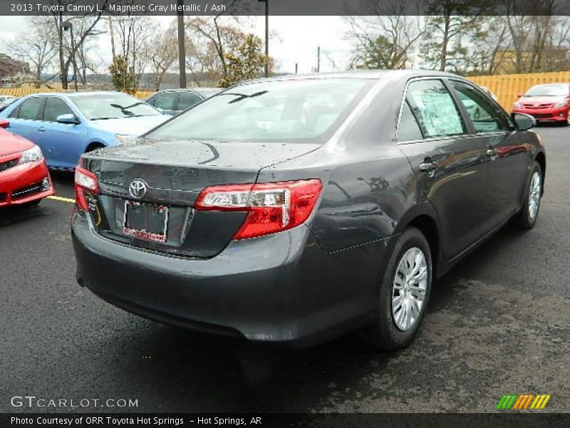 Magnetic Gray Metallic / Ash 2013 Toyota Camry L