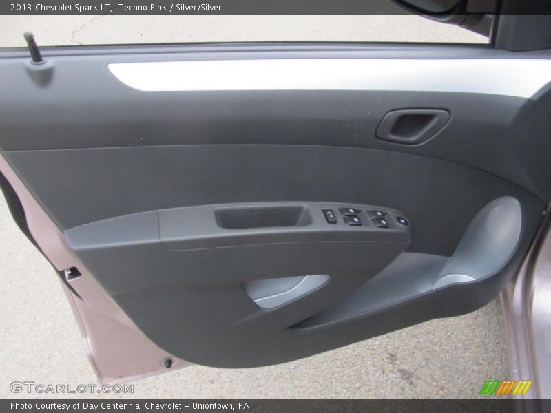 Techno Pink / Silver/Silver 2013 Chevrolet Spark LT