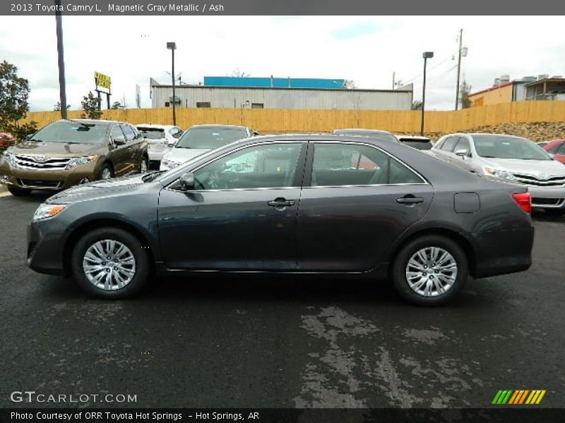 Magnetic Gray Metallic / Ash 2013 Toyota Camry L