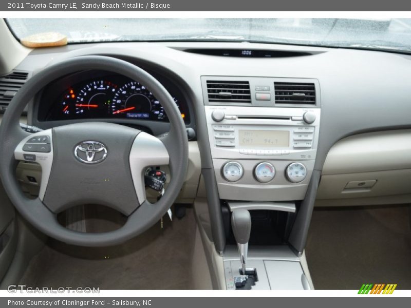 Sandy Beach Metallic / Bisque 2011 Toyota Camry LE