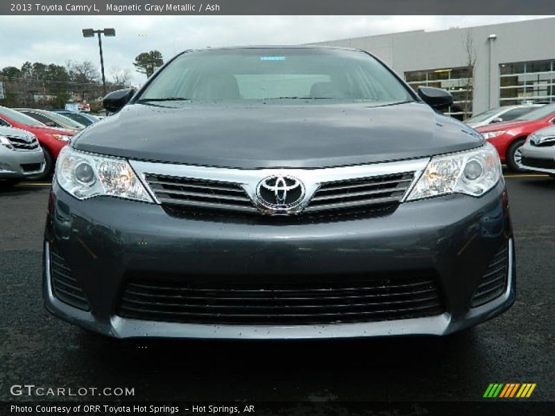 Magnetic Gray Metallic / Ash 2013 Toyota Camry L