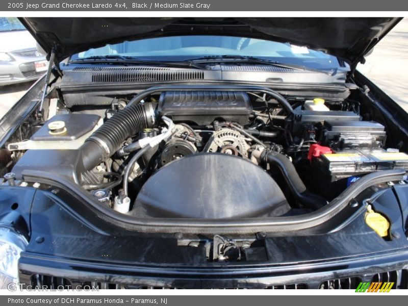 Black / Medium Slate Gray 2005 Jeep Grand Cherokee Laredo 4x4