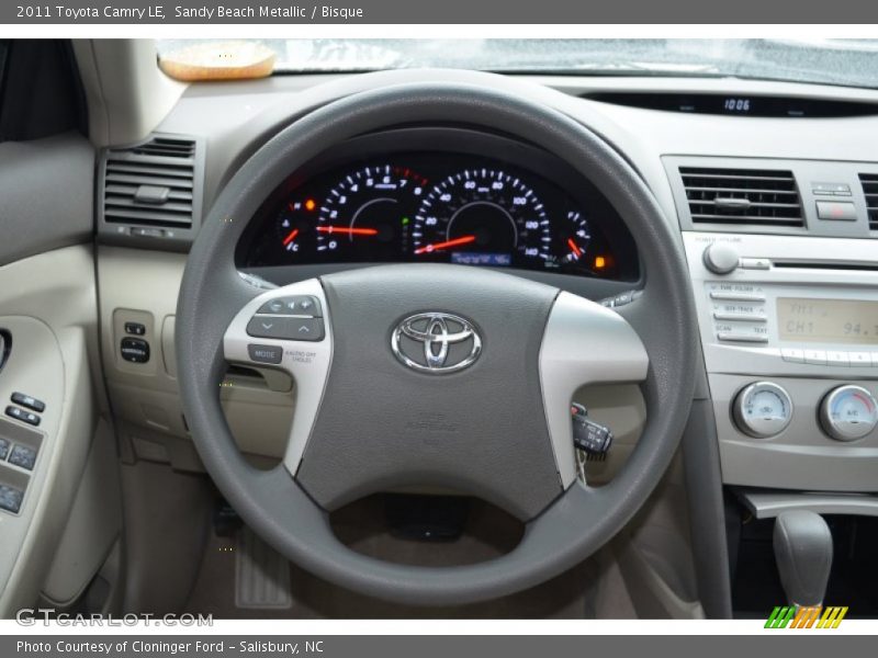 Sandy Beach Metallic / Bisque 2011 Toyota Camry LE