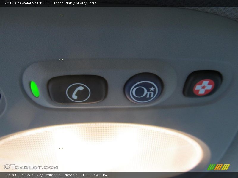 Techno Pink / Silver/Silver 2013 Chevrolet Spark LT