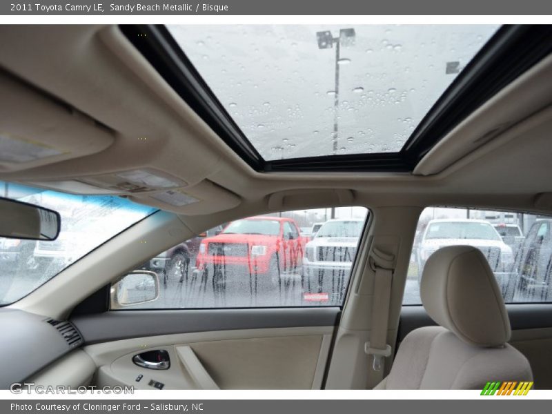 Sandy Beach Metallic / Bisque 2011 Toyota Camry LE