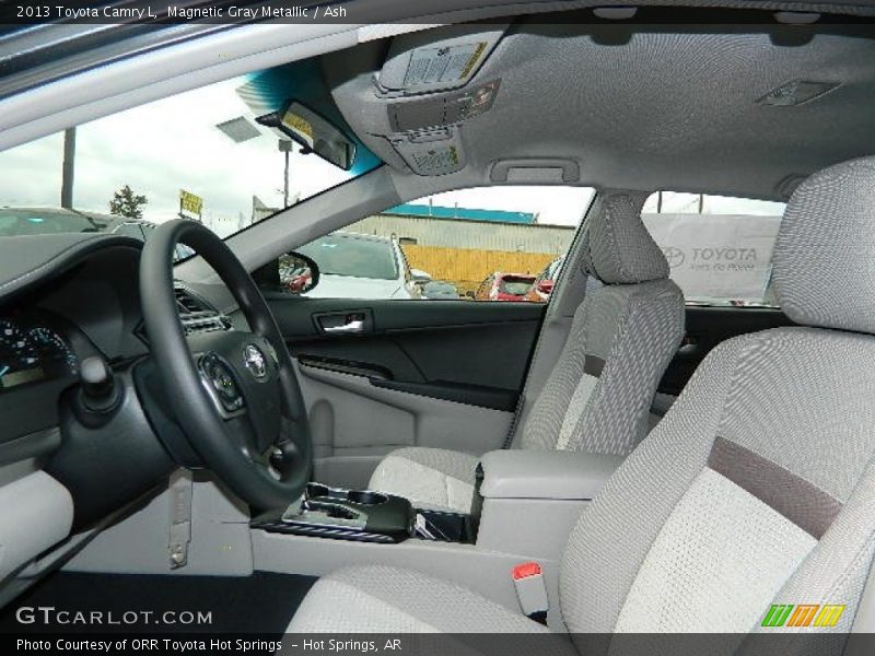 Magnetic Gray Metallic / Ash 2013 Toyota Camry L