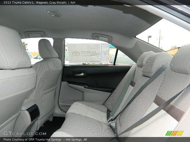 Magnetic Gray Metallic / Ash 2013 Toyota Camry L