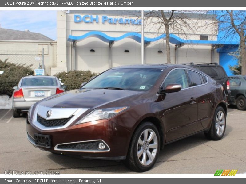 Ionized Bronze Metallic / Umber 2011 Acura ZDX Technology SH-AWD
