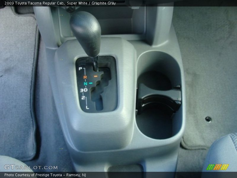Super White / Graphite Gray 2009 Toyota Tacoma Regular Cab