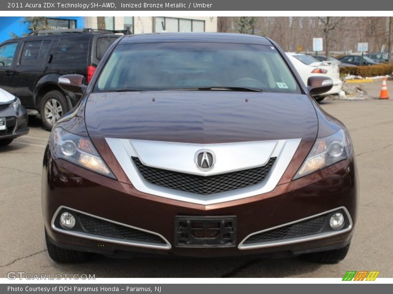 Ionized Bronze Metallic / Umber 2011 Acura ZDX Technology SH-AWD