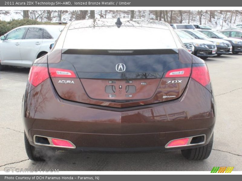 Ionized Bronze Metallic / Umber 2011 Acura ZDX Technology SH-AWD