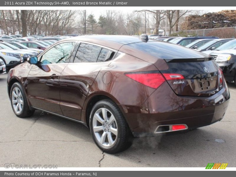 Ionized Bronze Metallic / Umber 2011 Acura ZDX Technology SH-AWD