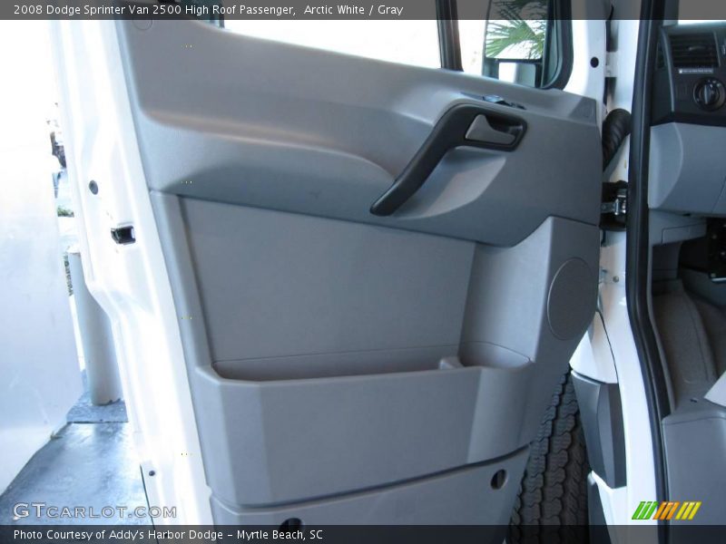 Arctic White / Gray 2008 Dodge Sprinter Van 2500 High Roof Passenger