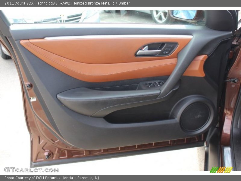 Door Panel of 2011 ZDX Technology SH-AWD