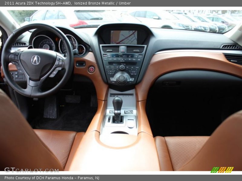 Dashboard of 2011 ZDX Technology SH-AWD