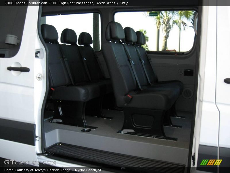 Arctic White / Gray 2008 Dodge Sprinter Van 2500 High Roof Passenger