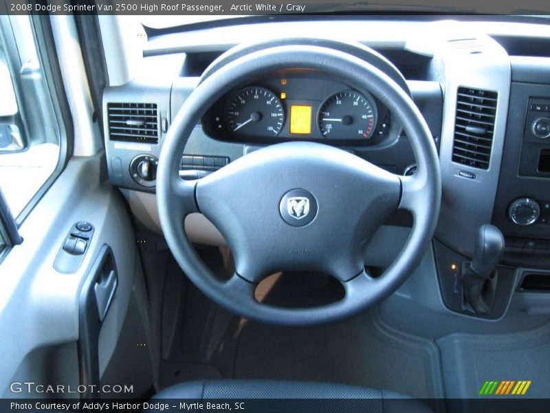 Arctic White / Gray 2008 Dodge Sprinter Van 2500 High Roof Passenger