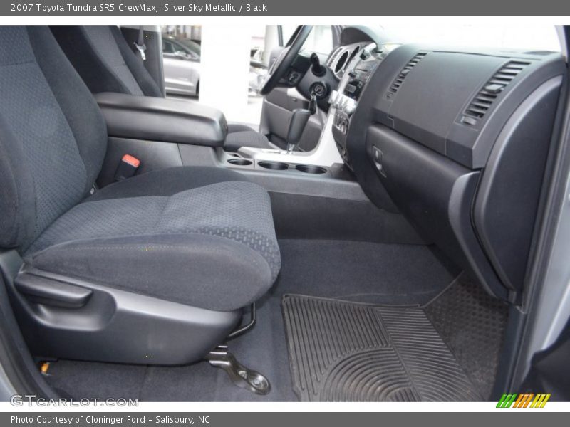 Silver Sky Metallic / Black 2007 Toyota Tundra SR5 CrewMax